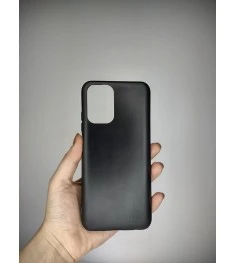 Силіконовий графітовий чохол для Xiaomi Redmi Note 10  /  Note 10S (чорний)