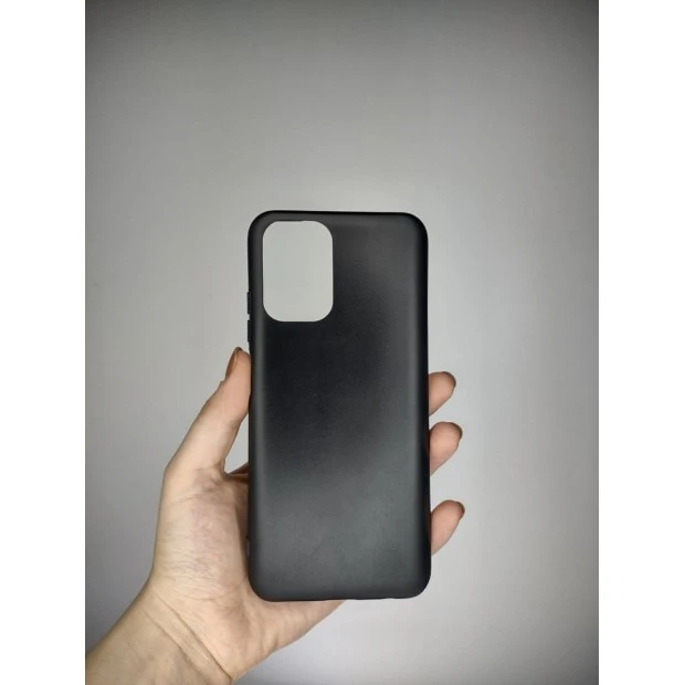 Силіконовий графітовий чохол для Xiaomi Redmi Note 10  /  Note 10S (чорний)
