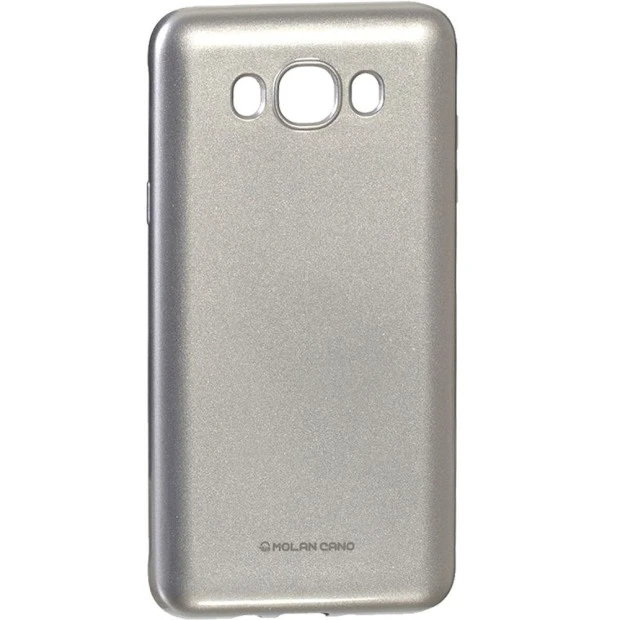 Силиконовый чехол Molan Shining Samsung Galaxy J7 (2016) J710 (Стальной)