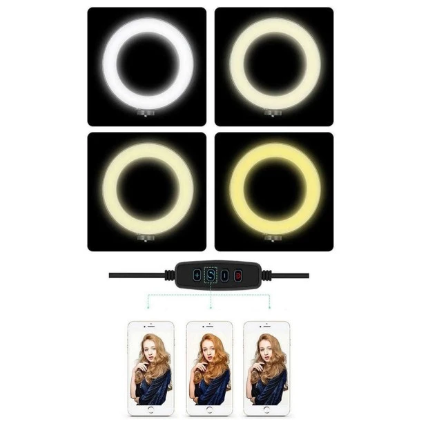 Набор для съемки LED-лампа на стойке M33 (Чёрный)