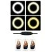 Набор для съемки LED-лампа на стойке M33 (Чёрный) Набор для съемки LED-лампа на стойке M33 (Чёрный)