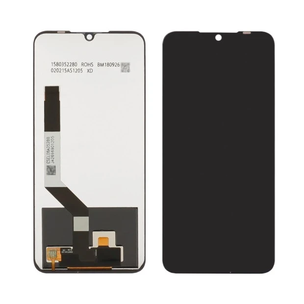Дисплей для Xiaomi Redmi Note 7/ Note 7 Pro с чёрным тачскрином Service Pack