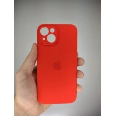 Силикон Original RoundCam Case Apple iPhone 14 (05) Product RED