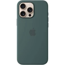 Чехол Silicone Case with MagSafe Apple iPhone 16 Pro Max (Lake Green) (Original)