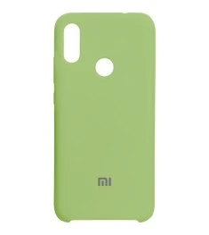 Силикон Original Case (HQ) Xiaomi Redmi Note 7 (Зелёный)