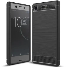 Силикон Polished Carbon Sony XZ 1 Compact (Черный)