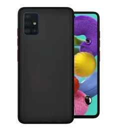 Накладка Totu Gingle Series Samsung Galaxy A51 (2020) (Чёрный)