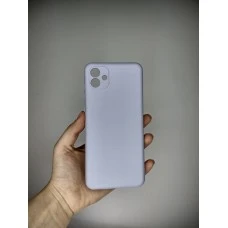 Силикон Original 360 Case Samsung Galaxy A04 (2022) (ShutCam) (Фиалковый)