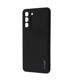 Чохол WAVE Leather Case для Samsung Galaxy S21 FE (G990B) (Чорний)