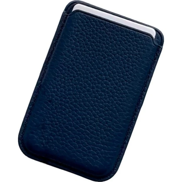 Гаманeць iLera Napa Leather Wallet для iPhone MagSafe (Темно-синій)