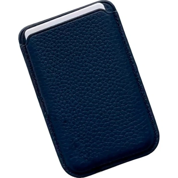Гаманeць iLera Napa Leather Wallet для iPhone MagSafe (Темно-синій)
