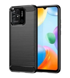 Силікон Polished Carbon Xiaomi Redmi 10C  /  12C (ShutCam) (Чорний)