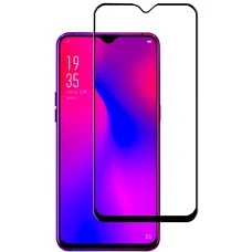 Защитное стекло для OnePlus 6T Black (Клей)