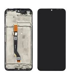 Дисплей для TECNO Spark 8P (KG7N) с чёрным тачскрином и корпусной рамкой