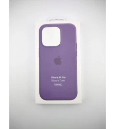 Силіконовий чохол з MagSafe для Apple iPhone 14 Pro (Ірис).