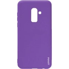 Силиконовый чехол iNavi Color Samsung Galaxy J8 (2018) J810 (фиолетовый)