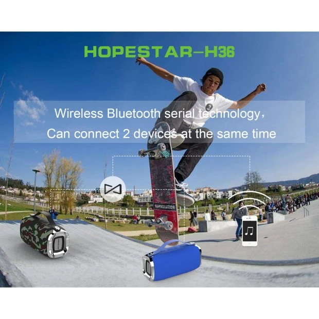 Портативная акустика Hopestar H36 (Black)