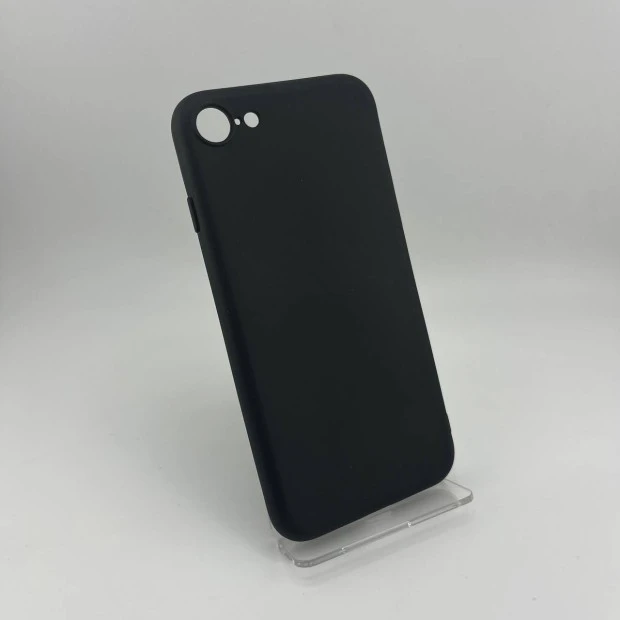 Силиконовый чехол Graphite Apple iPhone 7 / 8 (черный)