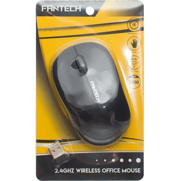 Мышь беспроводная Wireless Fantech W188 (Чёрный)