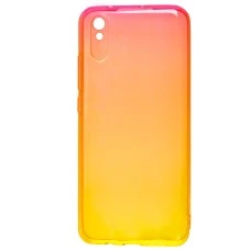 Силикон Gradient Design Xiaomi Redmi 9A (Красно-жёлтый)