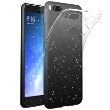 Силикон Rain Gradient Xiaomi Mi5x / A1 (Чёрно-серый)