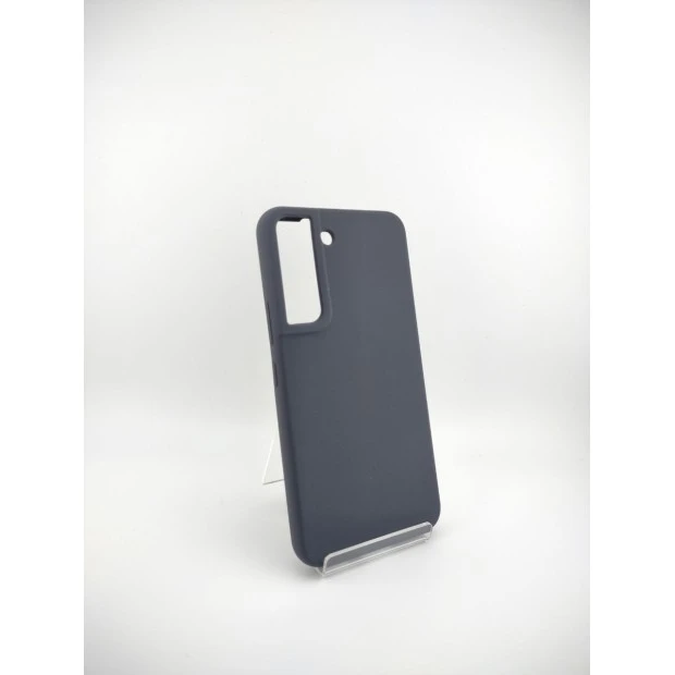 Силикон Original Premium Samsung Galaxy S22 (Тёмный графит)