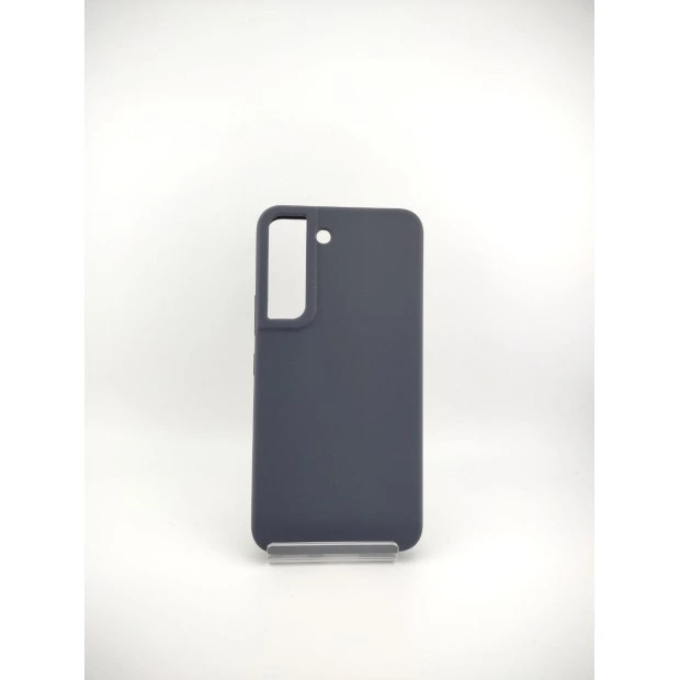 Силикон Original Premium Samsung Galaxy S22 (Тёмный графит)