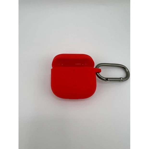 Чехол для наушников Full Silicone Case Apple AirPods 4 (05) Product RED