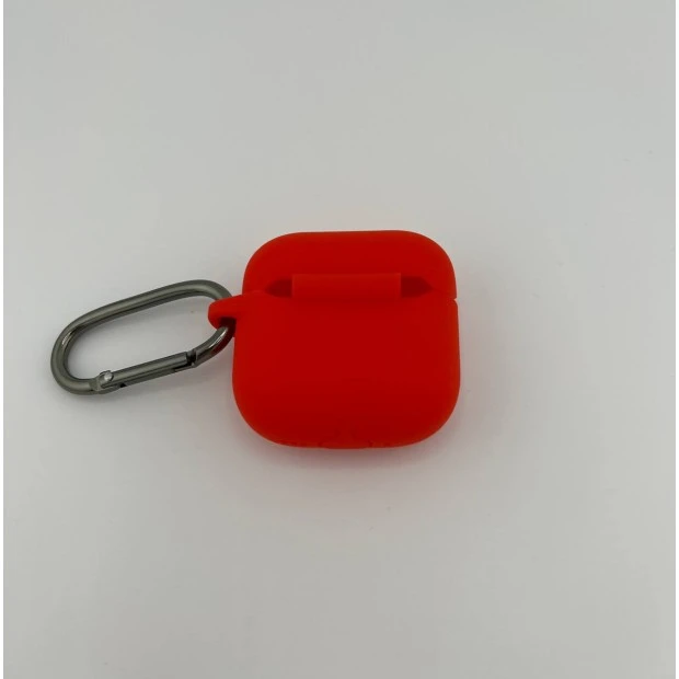 Чехол для наушников Full Silicone Case Apple AirPods 4 (05) Product RED