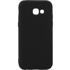 Силиконовый чехол iNavi Color Samsung Galaxy A520 (2017) (Чёрный)