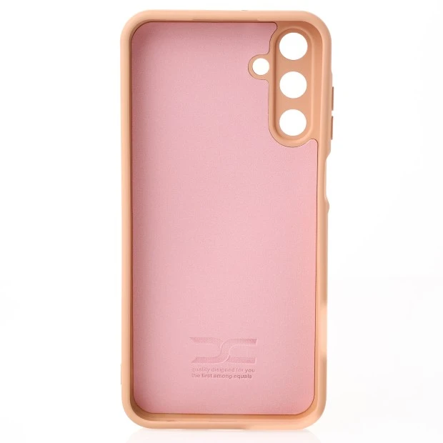 Силіконовий чохол Original Samsung Galaxy A26 (ShutCam) (Персиковий)