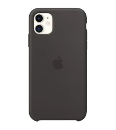Силикон Original Case Apple iPhone 11 (07) Black