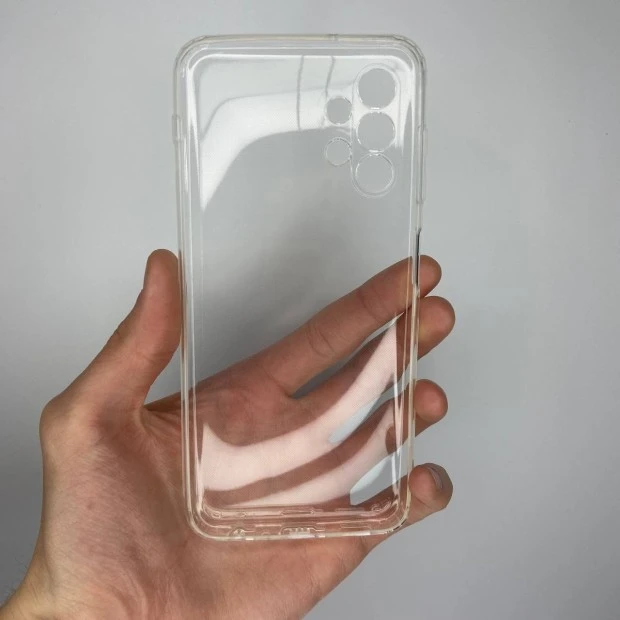 Силіконовий кейс WS для Samsung Galaxy A13 (Прозорий)