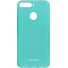 Силіконовий чохол Molan Shining для Huawei Y6 (2018)  /  Honor 7A Pro (Бірюзовий)