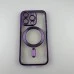 Чохол UMKU Shining with MagSafe для Apple iPhone 15 Pro (Аметист)