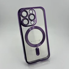 Чехол UMKU Shining with MagSafe Apple iPhone 15 Pro (Amethyst)