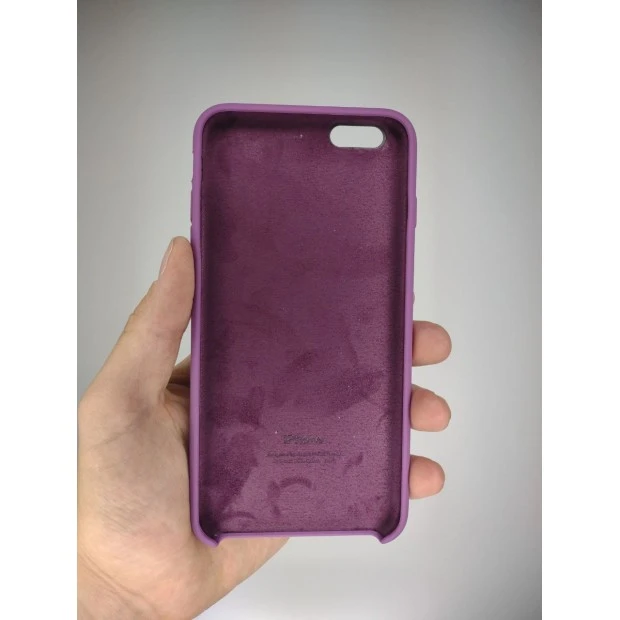 Силикон Original Case Apple iPhone 6 Plus / 6s Plus (28) Brinjal