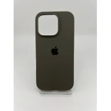 Силіконовий чохол Original Round для Apple iPhone 16 Pro (19) темно-сірий