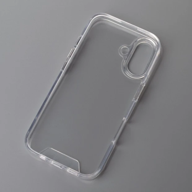 Силикон Space Case Apple iPhone 16 (Прозрачный)