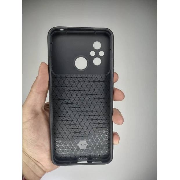 Броньований чохол Ring Serge Armor Case для Xiaomi Redmi 12C  /  11A (ShutCam) (Чорний)