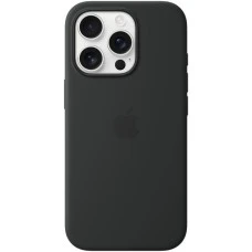 Чехол Silicone Case with MagSafe Apple iPhone 16 Pro (Black) (Original)