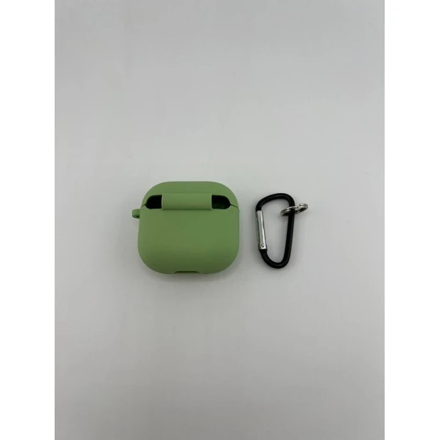 Чехол для наушников Full Silicone Case with Microfiber Apple AirPods 4 (83) Avocado