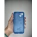 Оригінальний силіконовий чохол RoundCam для Apple iPhone 14 (12) Королівський синій