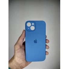 Силикон Original RoundCam Case Apple iPhone 14 (12) Royal Blue