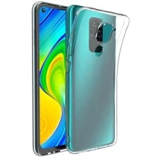 Силикон WS Xiaomi Redmi Note 9 / Redmi 10X (Прозрачный)