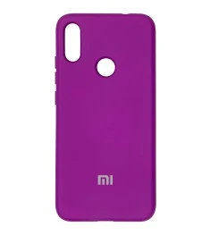 Силикон Original Case (HQ) Xiaomi Redmi Note 7 (Сиреневый)