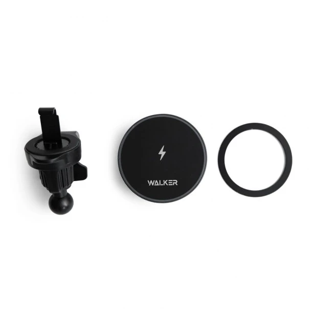 Автотримач Walker CX-055 MagSafe 15W (Чорний)