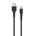 USB-кабель Walker C315 (1m) (Lightning) (Чёрный) USB-кабель Walker C315 (1m) (Lightning) (Чёрный)