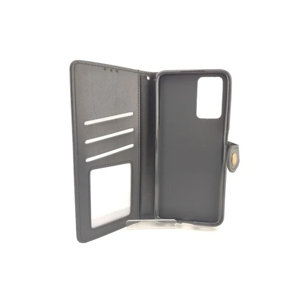 Чехол-книжка Leather Book Gallant Oppo A96 (Чёрный)