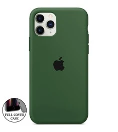 Силіконовий чохол Original Round для Apple iPhone 11 Pro (52) Оливковий
